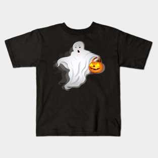 Ghost Pumpkin Kids T-Shirt